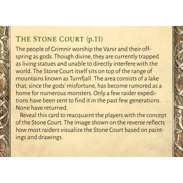Raiders of the Serpent Sea: Game Master Cards (5E) - EN-MUH109V005