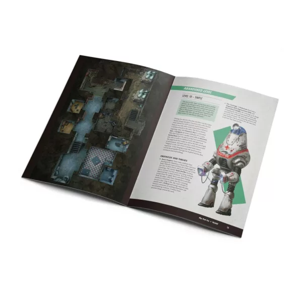 Fallout: The Roleplaying Game - Map Pack 1: Vault - EN-MUH0580220