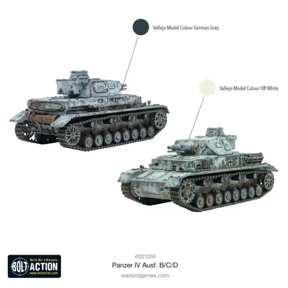 Bolt Action - Panzer IV Ausf. B/C/D - EN-402012056