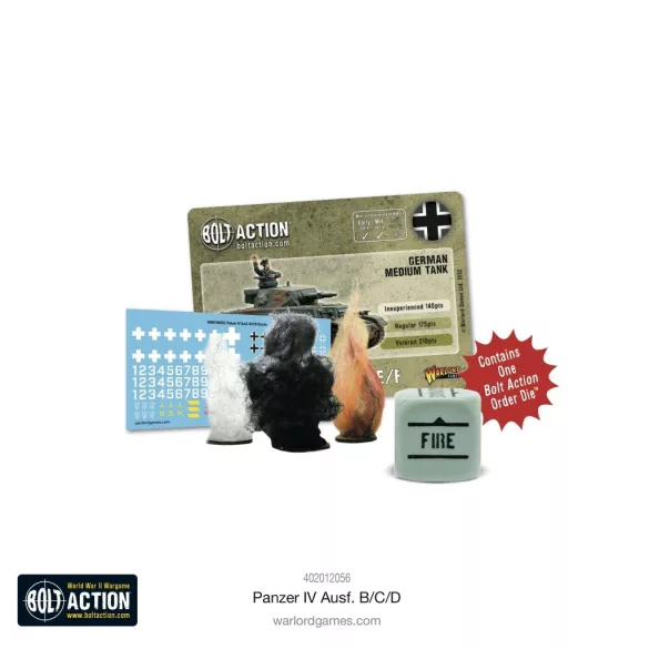 Bolt Action - Panzer IV Ausf. B/C/D - EN-402012056