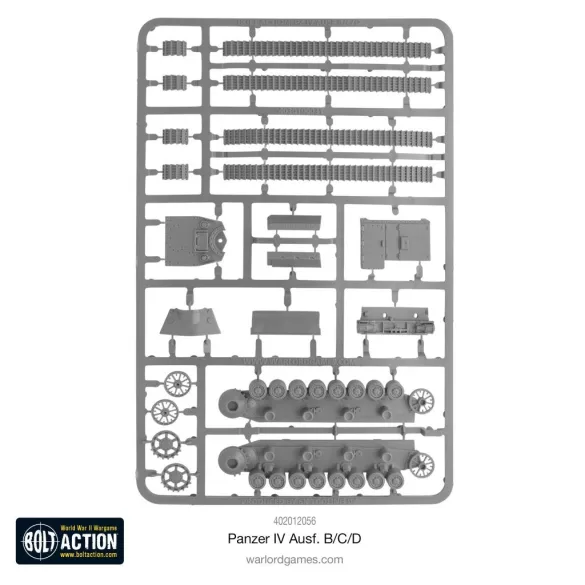 Bolt Action - Panzer IV Ausf. B/C/D - EN-402012056