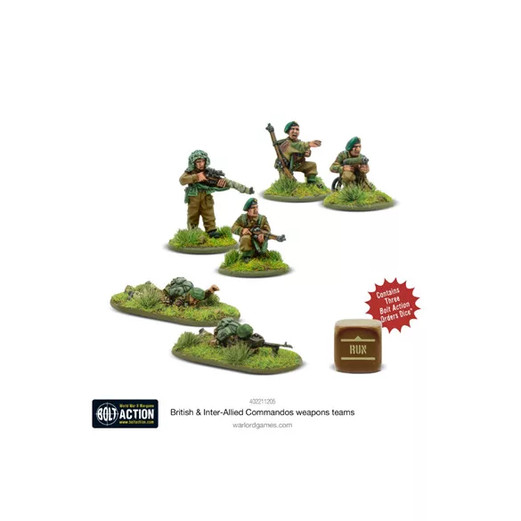 Bolt Action - British & Inter-Allied Commandos Weapons Teams - EN-402211205