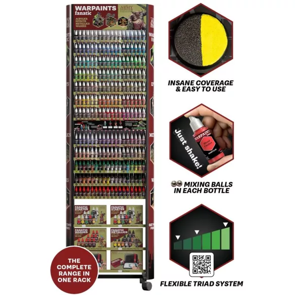 The Army Painter - Warpaints Fanatic Rack-WP3000P