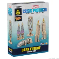 Marvel Crisis Protocol - Dark Future Terrain Pack terepkészlet, EN/FR/SP/DE