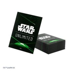 Gamegenic - Star Wars: Unlimited Art Sleeves - Card Back Green-GGS15055ML