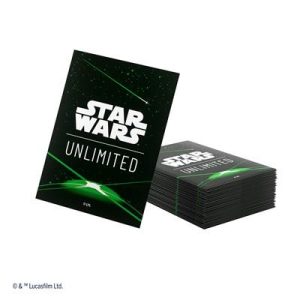 Gamegenic - Star Wars: Unlimited Art Sleeves - Card Back Green-GGS15055ML