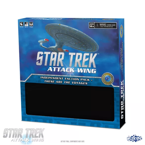 Star Trek Attack Wing: Federation Faction Pack - These are the Voyages-89007