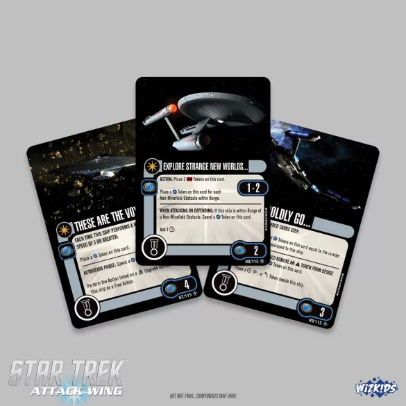 Star Trek Attack Wing: Federation Faction Pack - These are the Voyages-89007