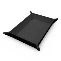 UP - Vivid Magnetic Foldable Dice Tray: Black-16332