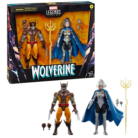 Marvel Legends Series Wolverine and Lilandra Neramani-F90345L0