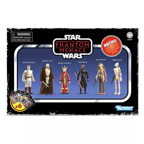 Star Wars The Retro Collection Star Wars: The Phantom Menace Multipack figura csomag