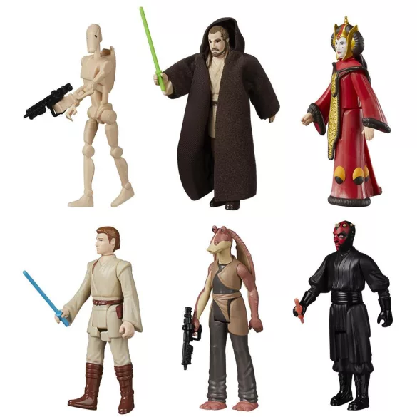 Star Wars The Retro Collection Star Wars: The Phantom Menace Multipack figura csomag