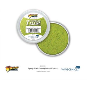 Battlefields & Basing: Spring 2mm Static Grass (180ml)-849110014