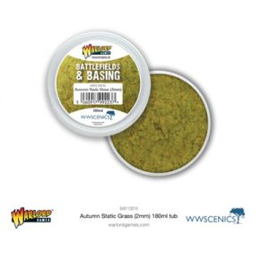 Battlefields & Basing: Autumn 2mm Static Grass (180ml)-849110016