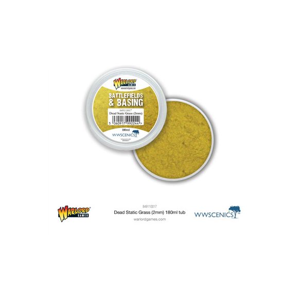 Battlefields & Basing: Dead 2mm Static Grass (180ml)-849110017