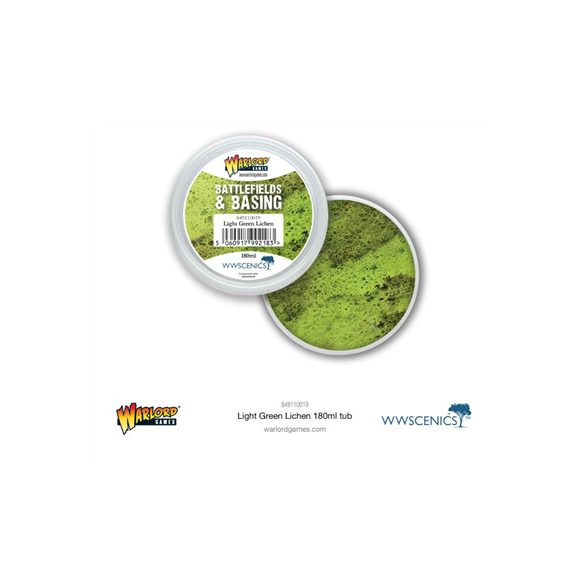 Battlefields & Basing: Light Green Lichen (180ml)-849110019