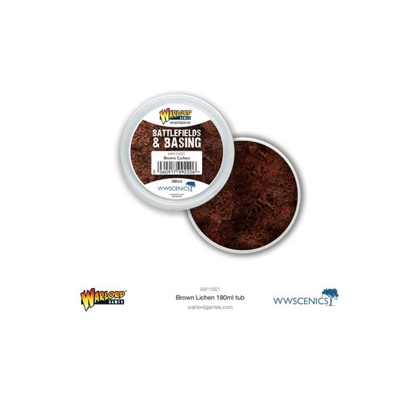 Battlefields & Basing: Brown Lichen (180ml)-849110021