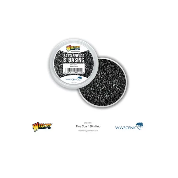 Battlefields & Basing: Fine Coal (180ml)-849110031