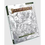 Pathfinder RPG: Pathfinder Monster Core Sketch Cover Edition (P2) - EN-PZO12003-SK