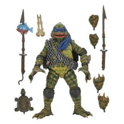 Universal Monsters x TMNT - 7” Scale Action Figure - Leonardo as the Creature-NECA54301