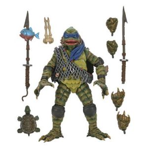 Universal Monsters x TMNT - 7” Scale Action Figure - Leonardo as the Creature-NECA54301