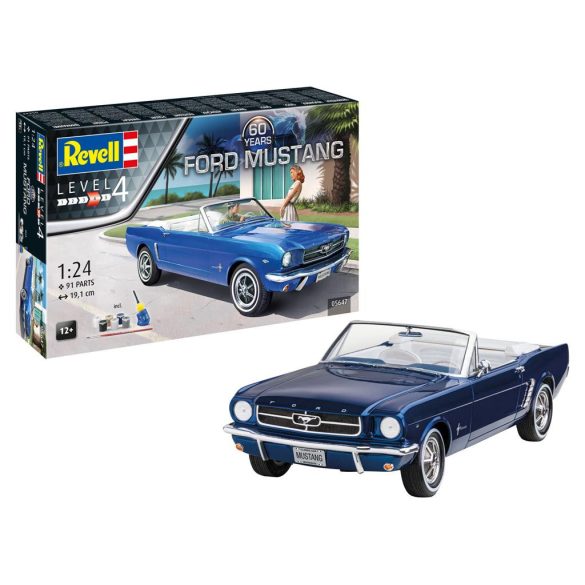 Revell: Geschenkset "60th Anniversary Ford Mustang" 1:24-05647