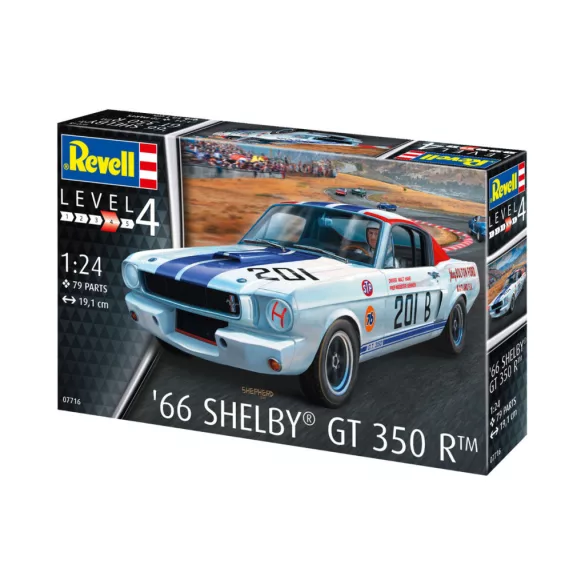 Revell: 1966 Shelby GT 350 R 1:24 autómakett