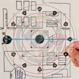ENHANCE Tabletop RPGs 30ft Spell AoE Damage Template-ENTTADM100CLEW