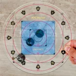 ENHANCE Tabletop RPGs 30ft Spell AoE Damage Template-ENTTADM100CLEW