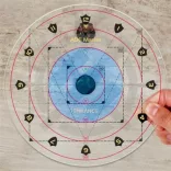 ENHANCE Tabletop RPGs 30ft Spell AoE Damage Template-ENTTADM100CLEW
