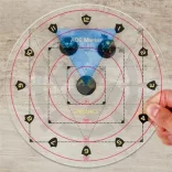 ENHANCE Tabletop RPGs 30ft Spell AoE Damage Template-ENTTADM100CLEW