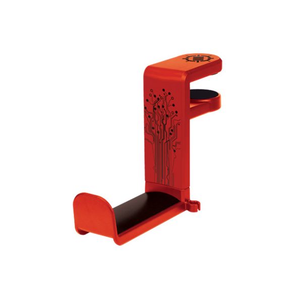ENHANCE Enhance Clip-On Headphone Mount Red-ENUNHPM100RDEW