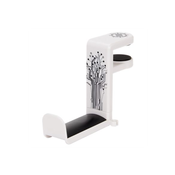 ENHANCE Enhance Clip-On Headphone Mount White-ENUNHPM100WTEW