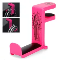 ENHANCE Clip-On Headphone Mount Pink headsettartó