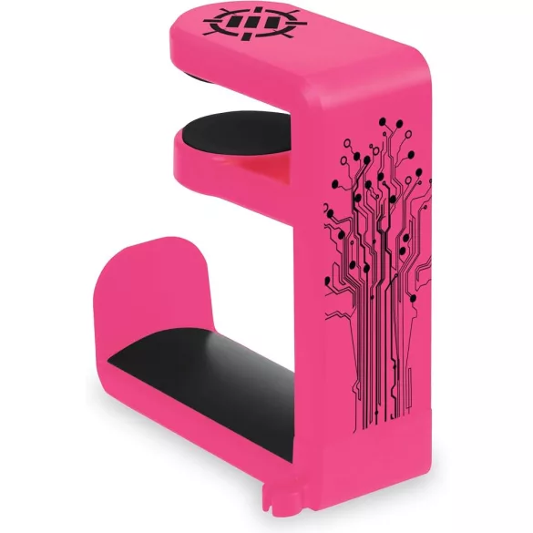 ENHANCE Clip-On Headphone Mount Pink headsettartó