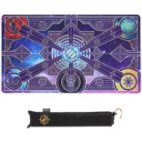ENHANCE Trading Card Games TCG Playmat with Stitched Edges (Stars)-ENTTPC0500GAEW