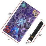 ENHANCE Trading Card Games TCG Playmat with Stitched Edges (Stars)-ENTTPC0500GAEW