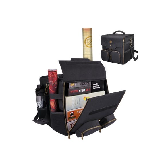 ENHANCE Board Games & Puzzles Game Box Shoulder Bag Black-ENTTCFE100BKEW