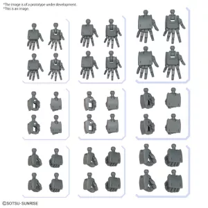 Mobile Suit Gundam SEED: Freedom - Option Parts Set 3 - Build Hands Edge-MK66707