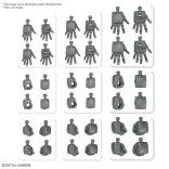 GQUUUUUUX - Option Parts Set 4 - Build Hands Round-MK66706