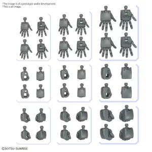 GQUUUUUUX - Option Parts Set 4 - Build Hands Round-MK66706