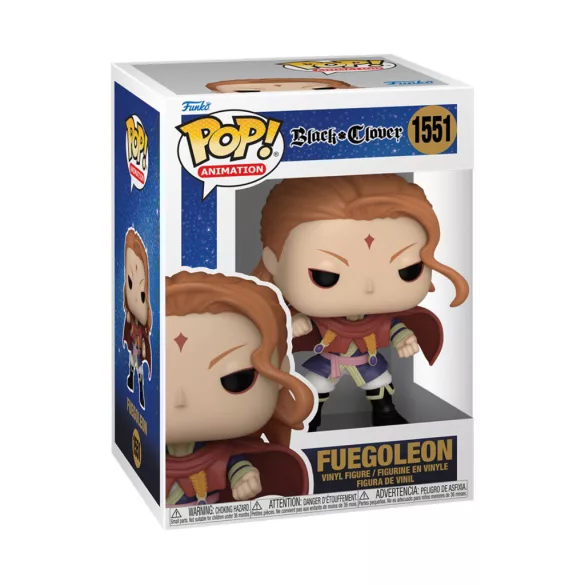Funko Pop! Animation: Black Clover - Fuegoleon gyűjtőfigura