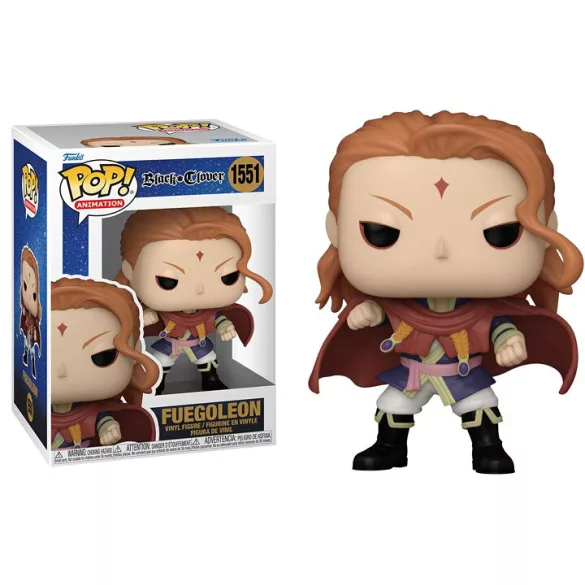 Funko Pop! Animation: Black Clover - Fuegoleon gyűjtőfigura