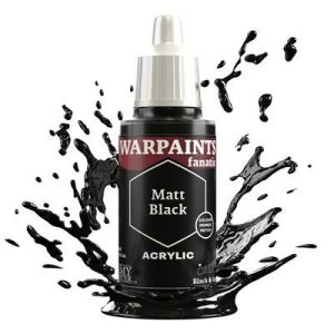 The Army Painter - Warpaints Fanatic: Matt Black-WP3001P