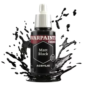 The Army Painter - Warpaints Fanatic: Matt Black-WP3001P
