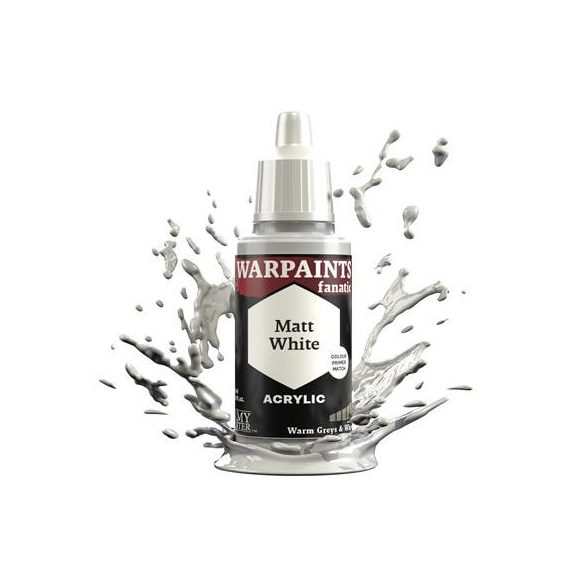 The Army Painter - Warpaints Fanatic: Matt White-WP3012P