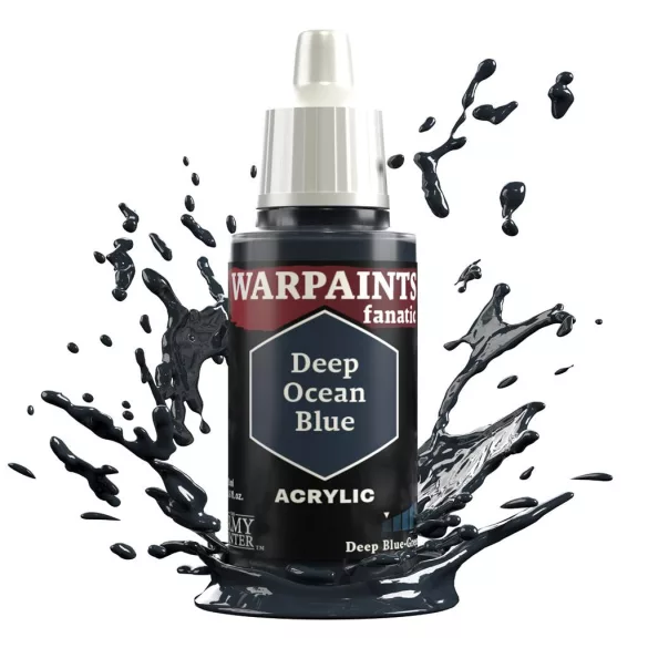 The Army Painter - Warpaints Fanatic: Deep Ocean Blue-WP3031P