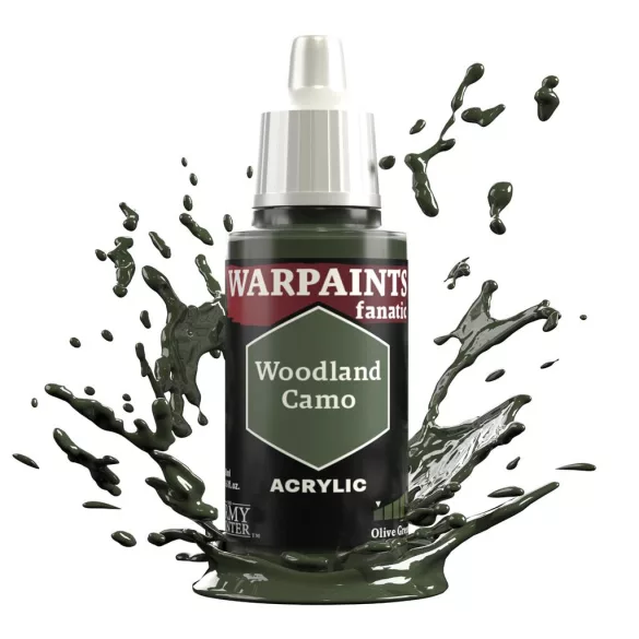 The Army Painter - Warpaints Fanatic: Woodland Camo-WP3067P