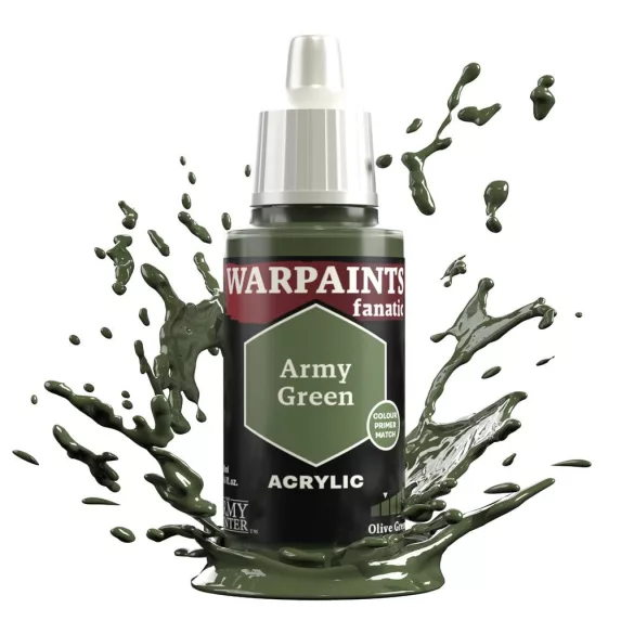 The Army Painter - Warpaints Fanatic: Army Green-WP3068P