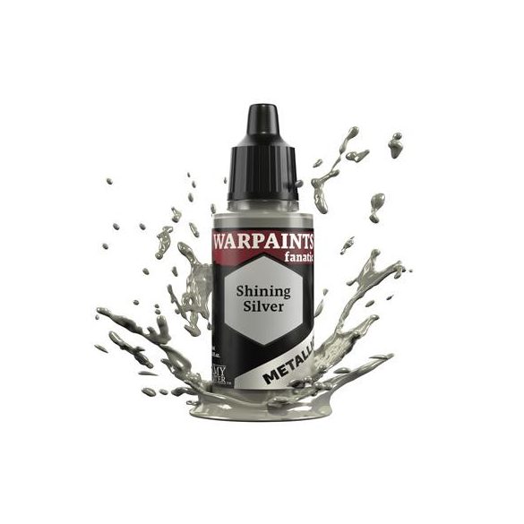 The Army Painter - Warpaints Fanatic Metallic: Shining Silver-WP3191P